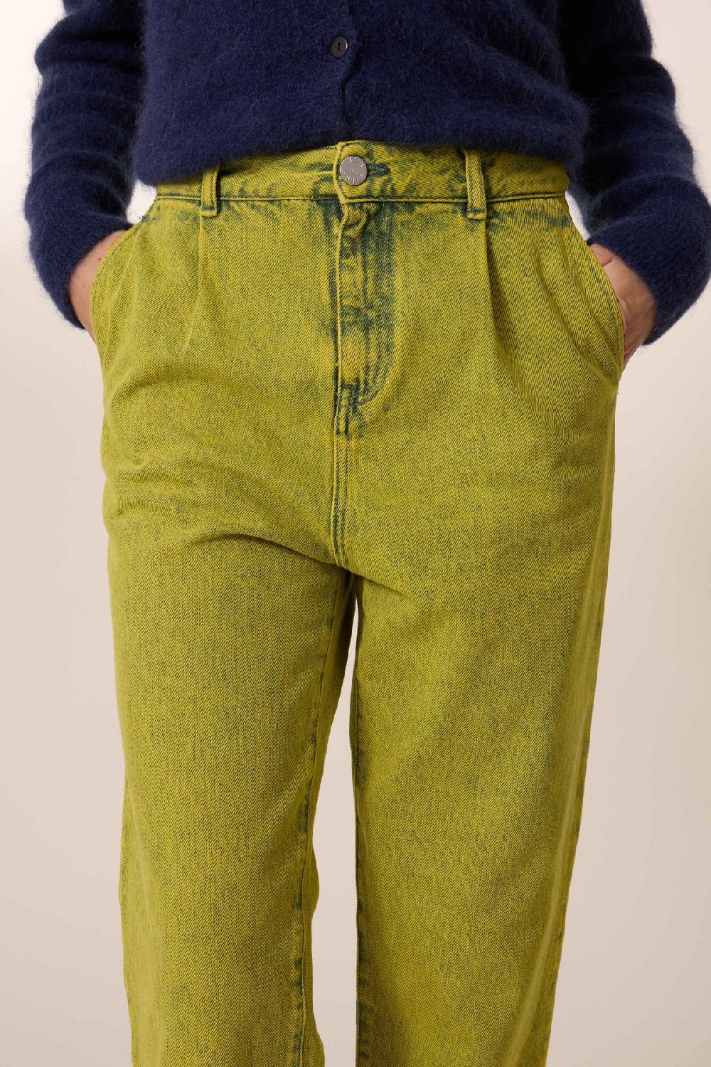 Leon & Harper Jean Patrick Plain Yellow