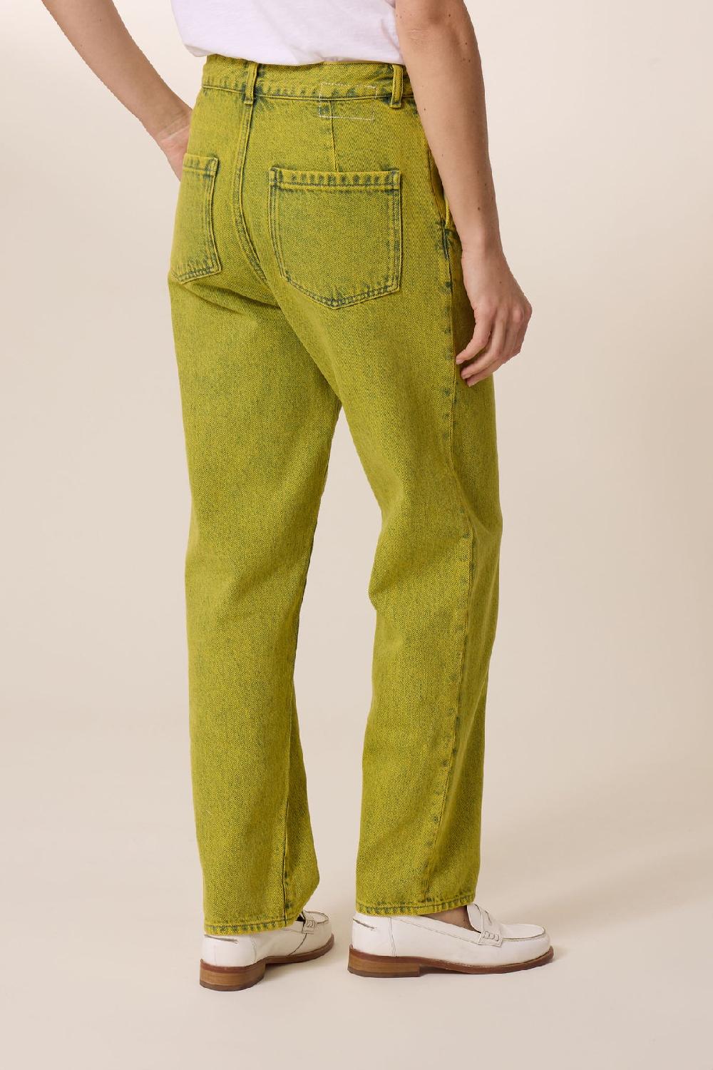 Leon & Harper Jean Patrick Plain Yellow