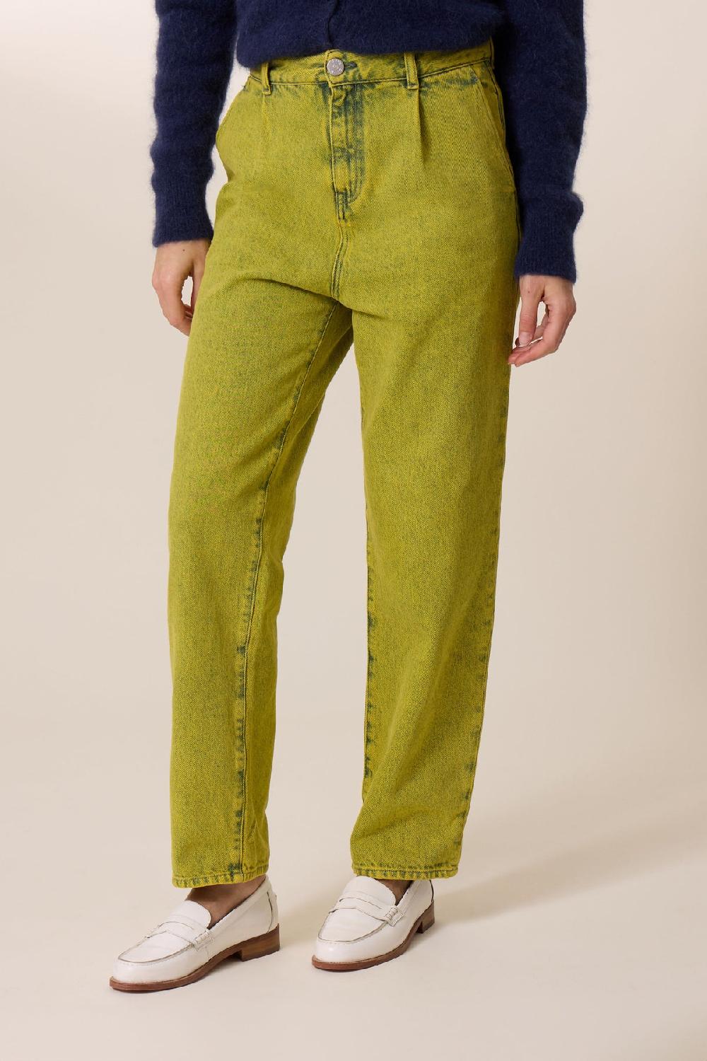 leon & harper Jean Patrick Plain Yellow