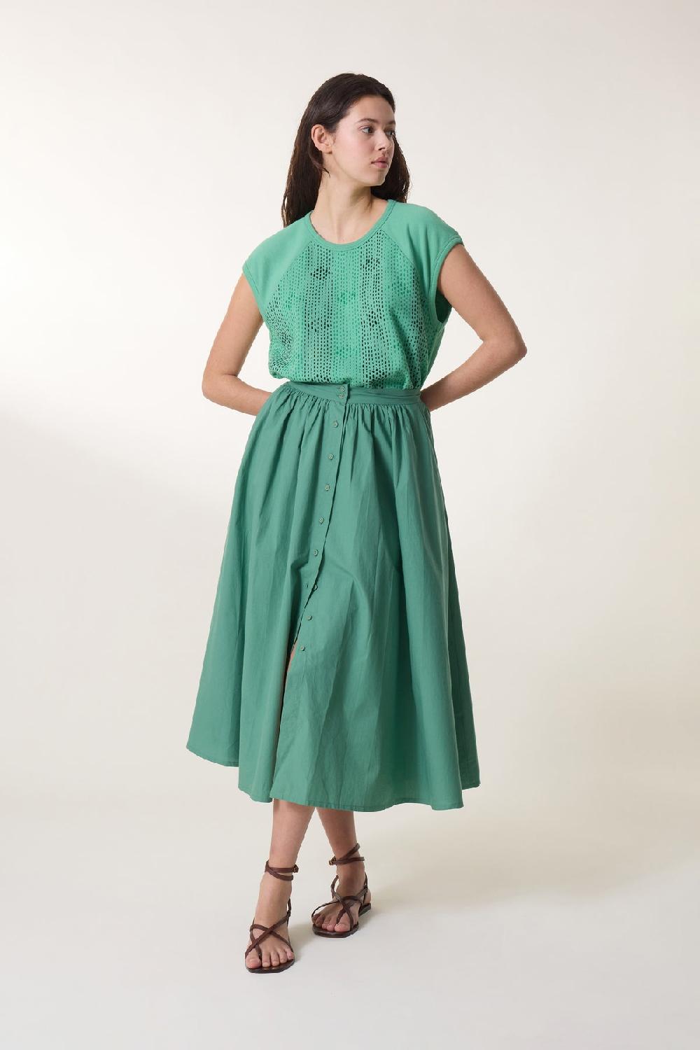 leon & harper Jupe Jeremiah PL2 Grass