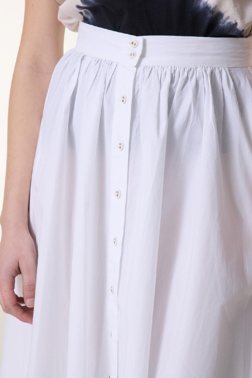 Leon & Harper Jupe Jeremiah PL2 White