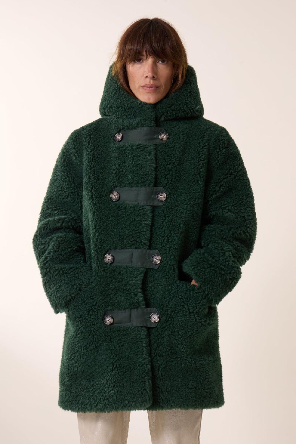 Leon & Harper Manteau Viggo PLN Green