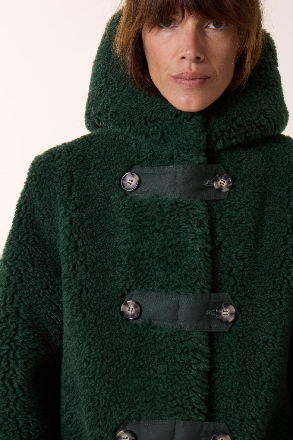 Leon & Harper Manteau Viggo PLN Green