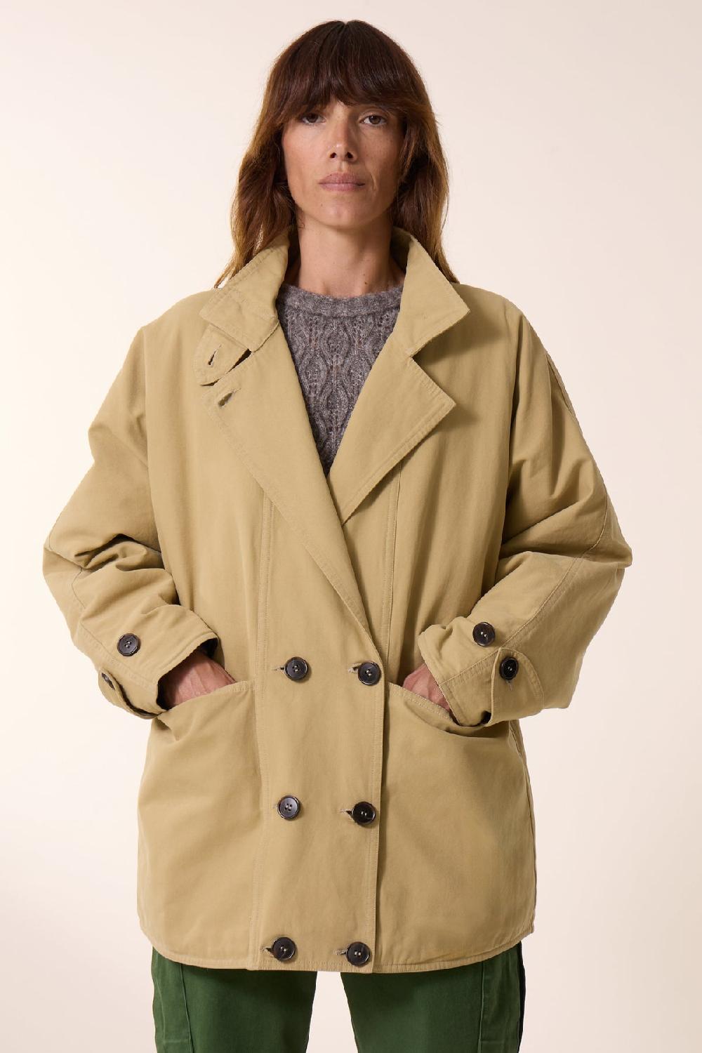 Leon & Harper Manteau Viktor PLN Caramel