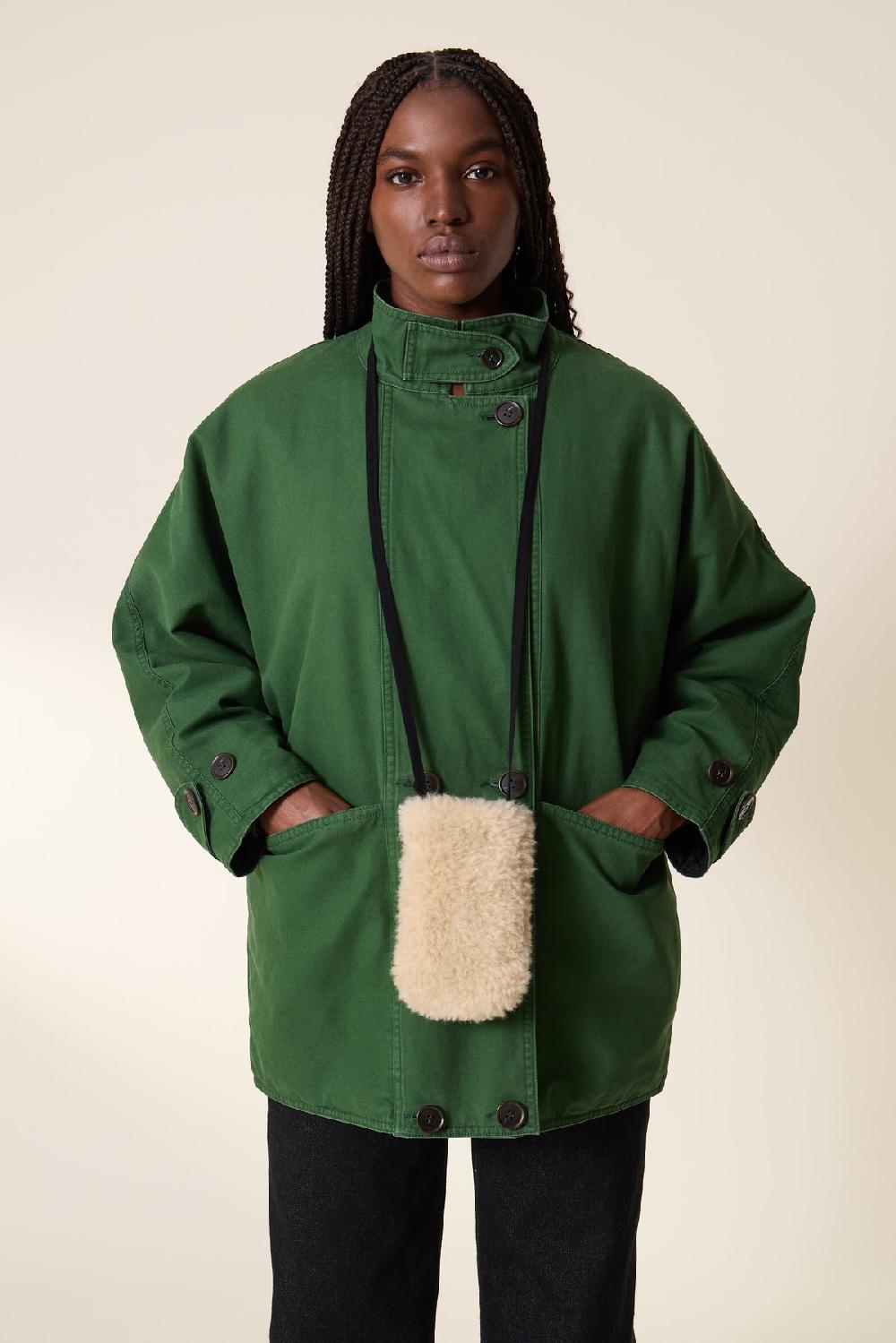 Leon & Harper Manteau Viktor PLN Green