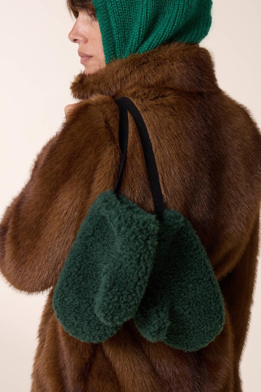 leon & harper Moufles Eureka PLN Green