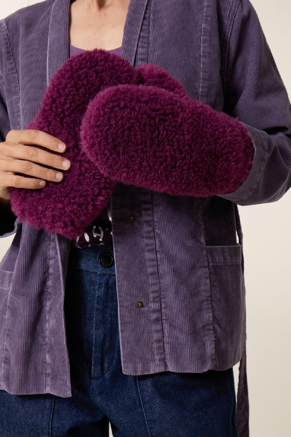 leon & harper Moufles Eureka PLN Purple