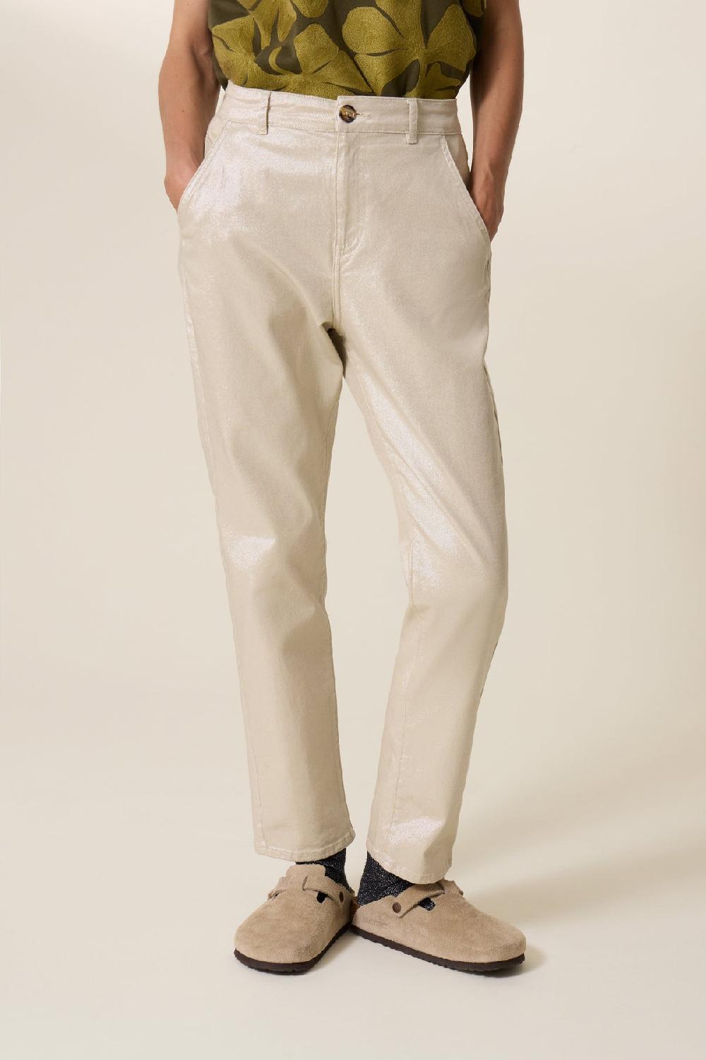 Leon & Harper Pantalon Edgara DULC Silver