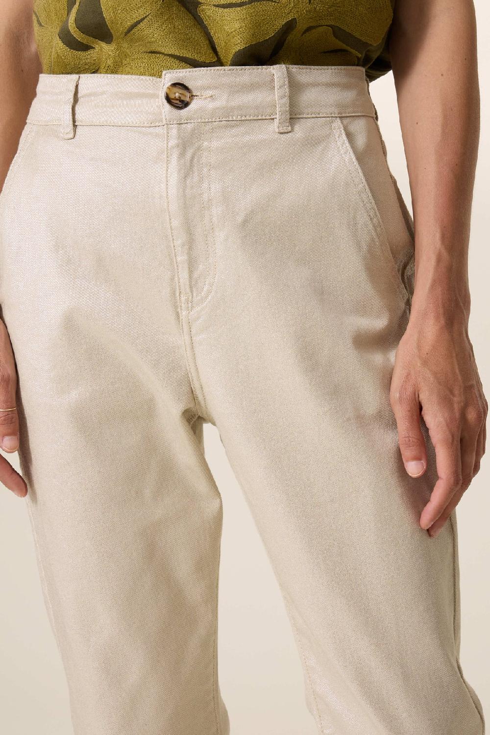 Leon & Harper Pantalon Edgara DULC Silver