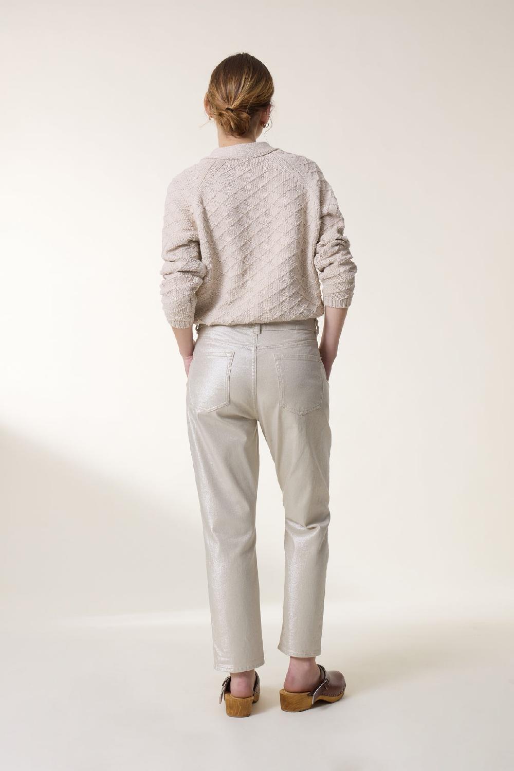 Leon & Harper Pantalon Edgara Dulce Silver