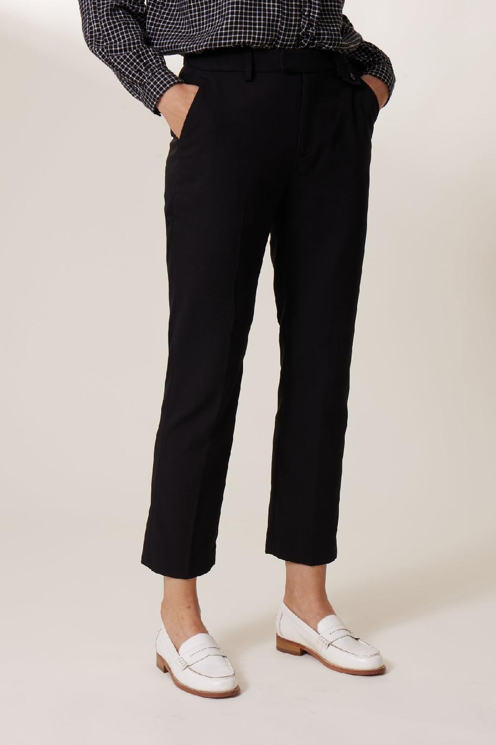 Leon & Harper Pantalon Palmoro PLN Black