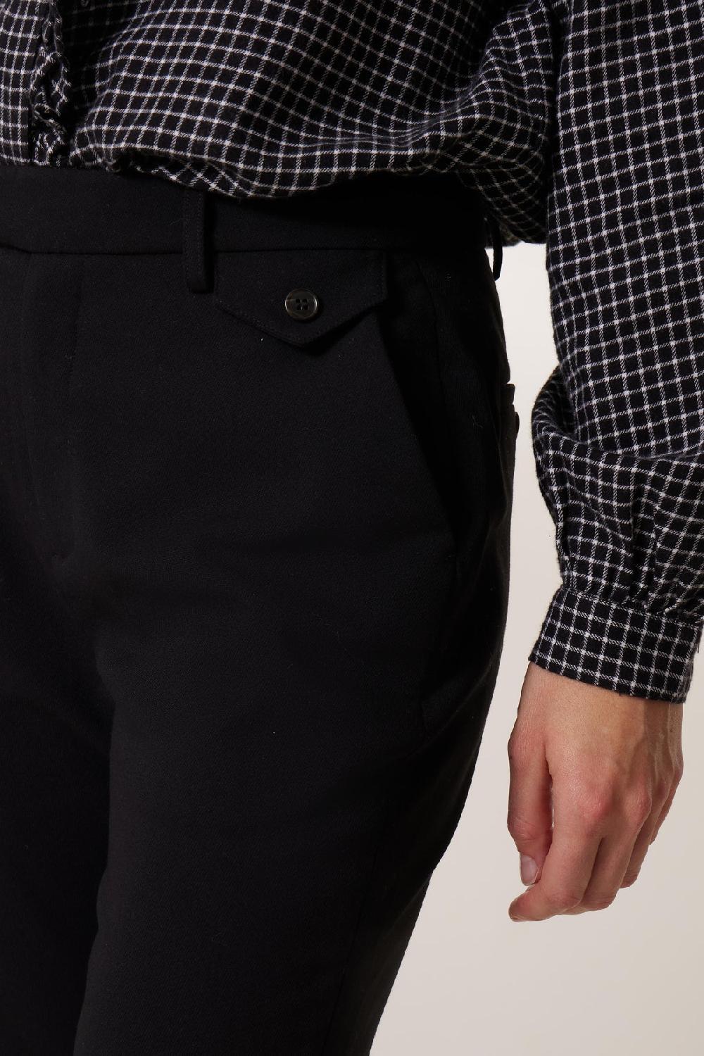 Leon & Harper Pantalon Palmoro PLN Black