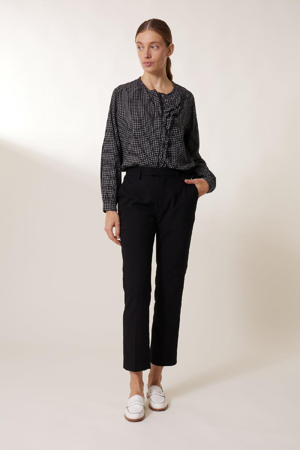 leon & harper Pantalon Palmoro PLN Black