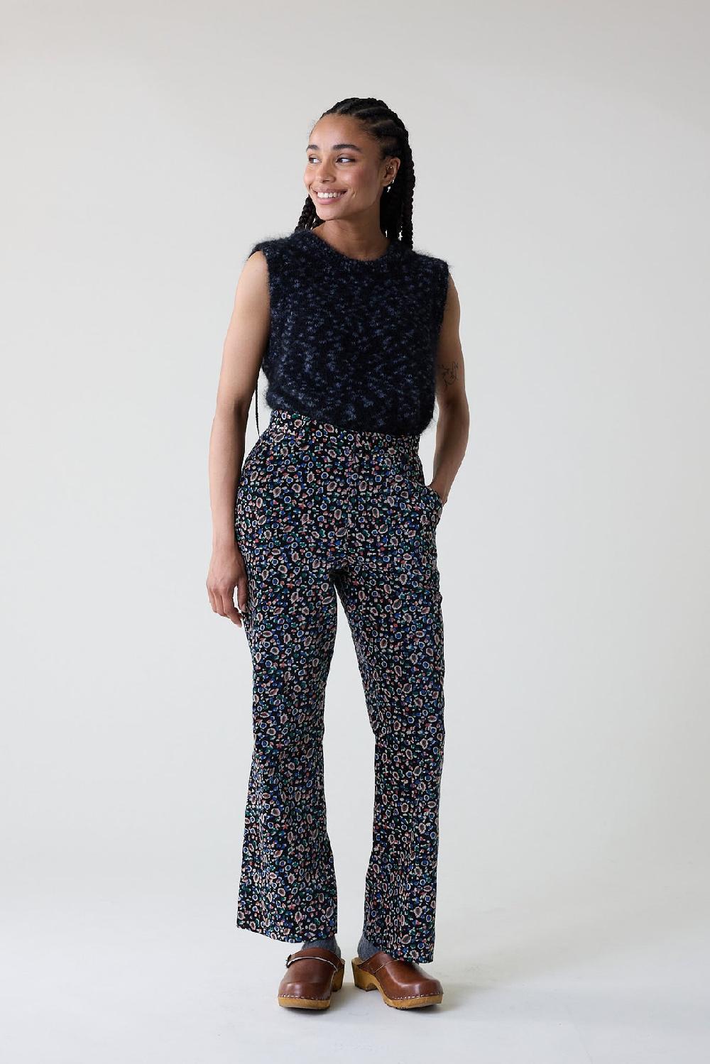 Leon & Harper Pantalon Papou Pop Black