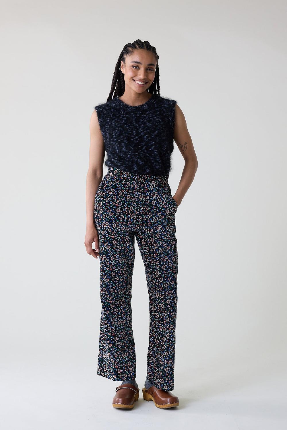 leon & harper Pantalon Papou Pop Black