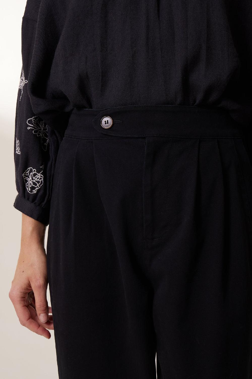 Leon & Harper Pantalon Penelope PLN Black