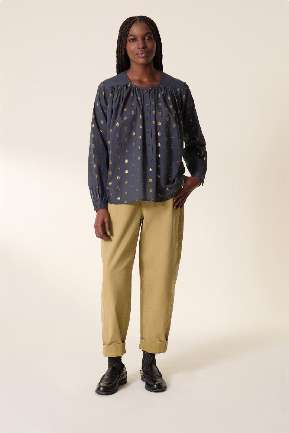 Leon & Harper Pantalon Penelope PLN Caramel