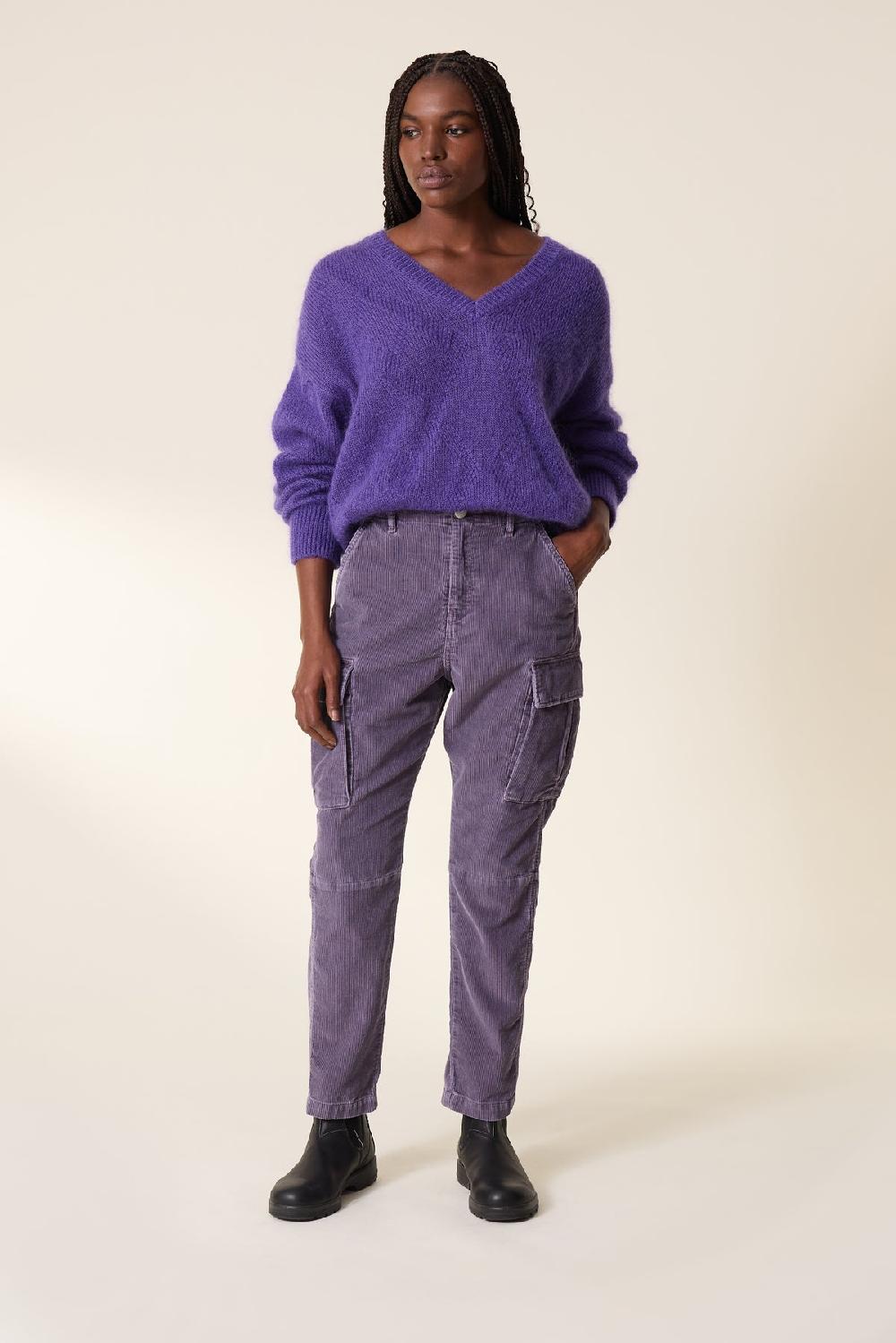 Leon & Harper Pantalon Perel PL Purple