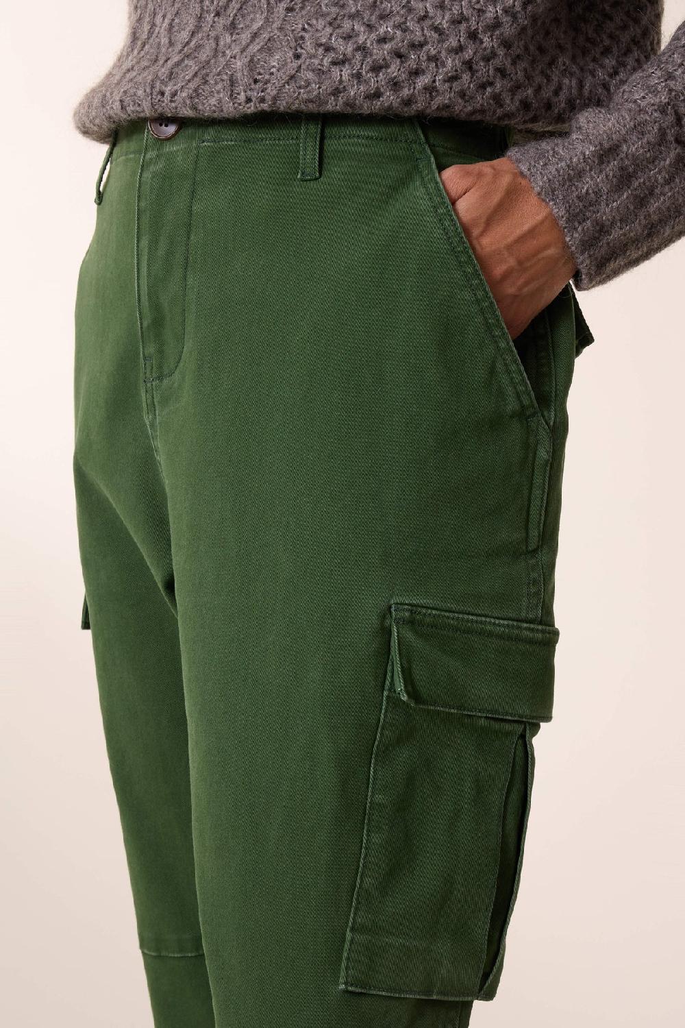 Leon & Harper Pantalon Perel PLN Green