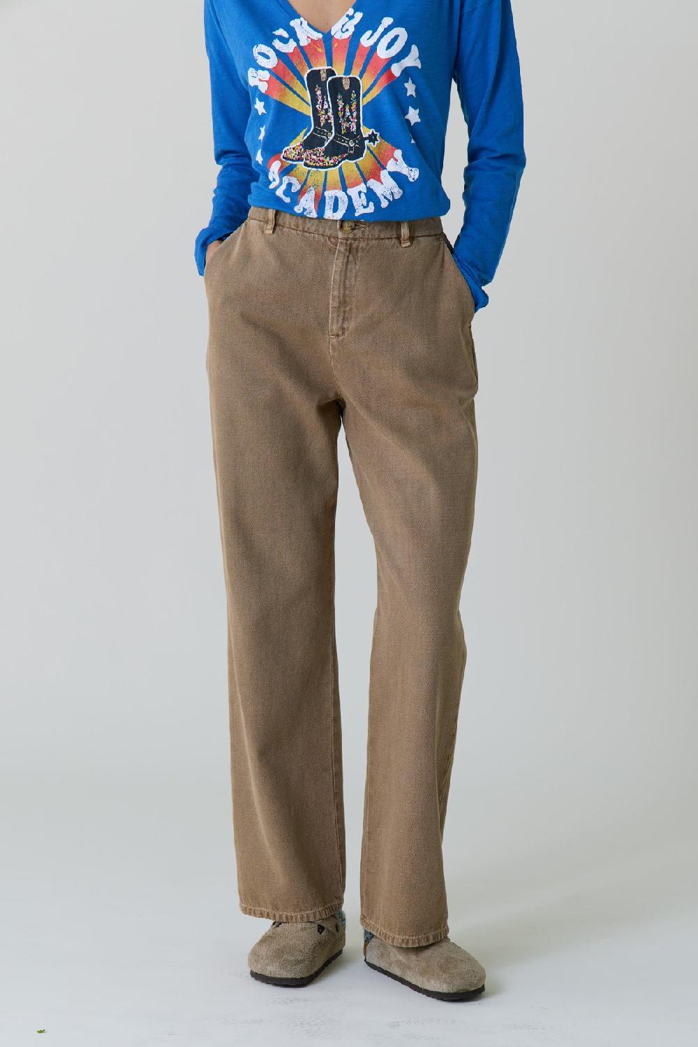 Leon & Harper Pantalon Phil PLN Beige