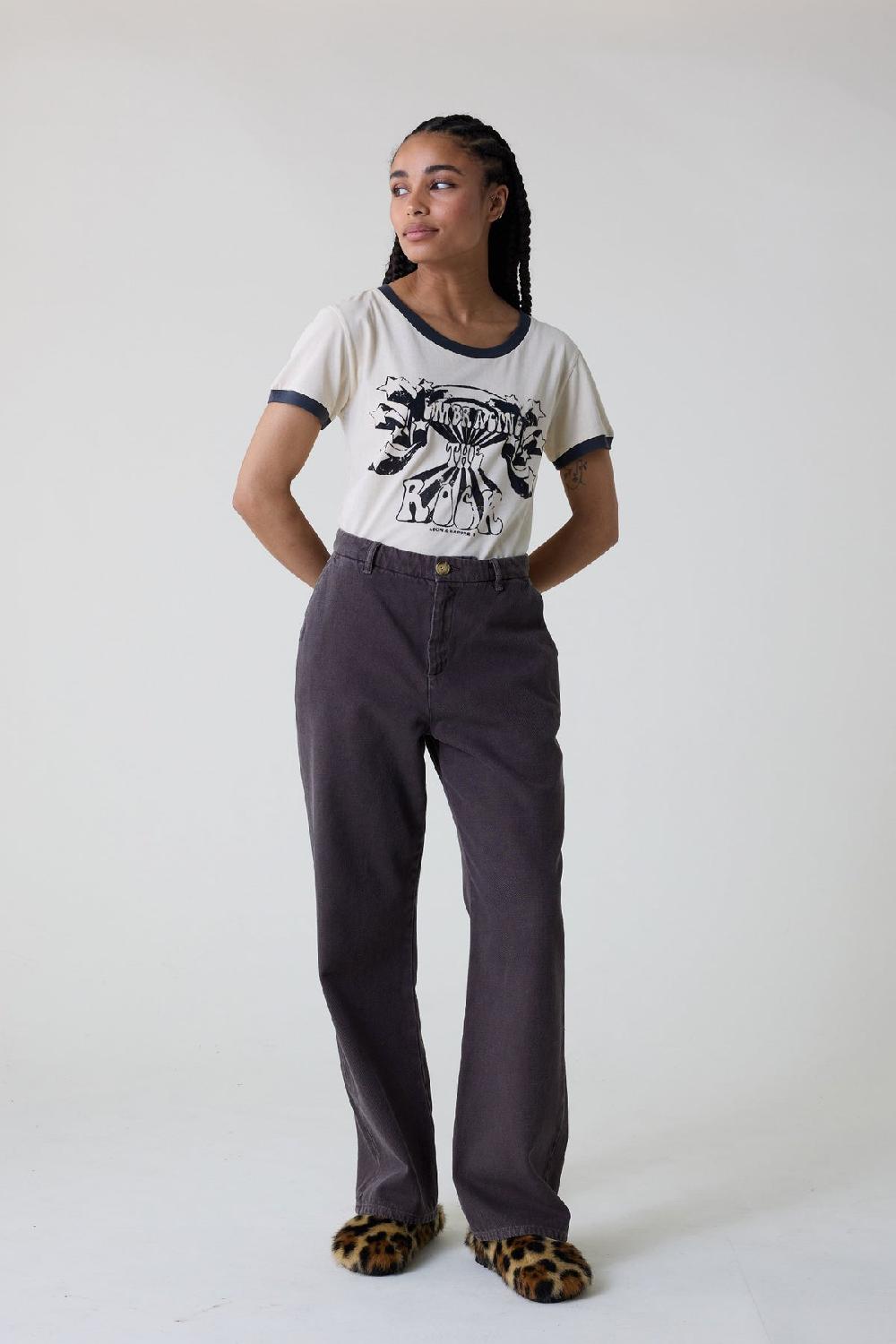 Leon & Harper Pantalon Phil PLN Forest