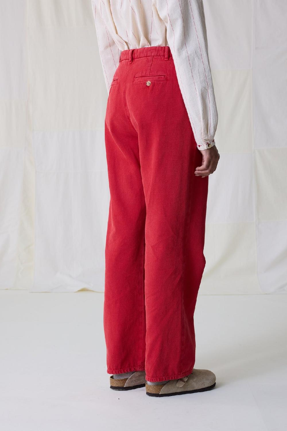 Leon & Harper Pantalon Phil PLN Red