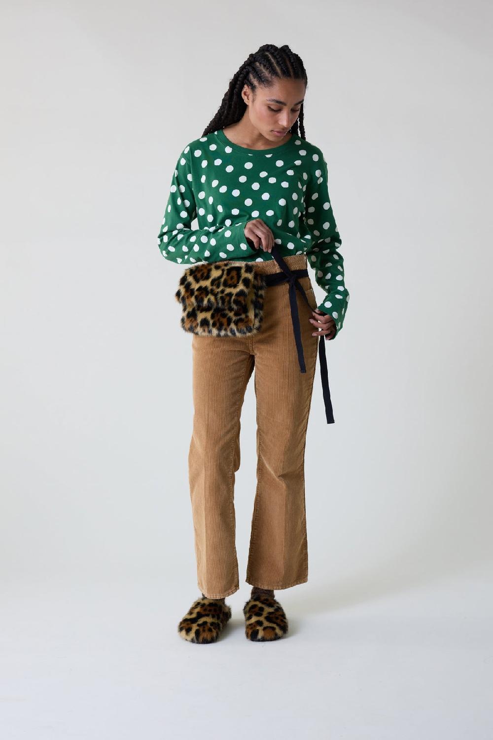 leon & harper Pantalon Pipou Plain Brown