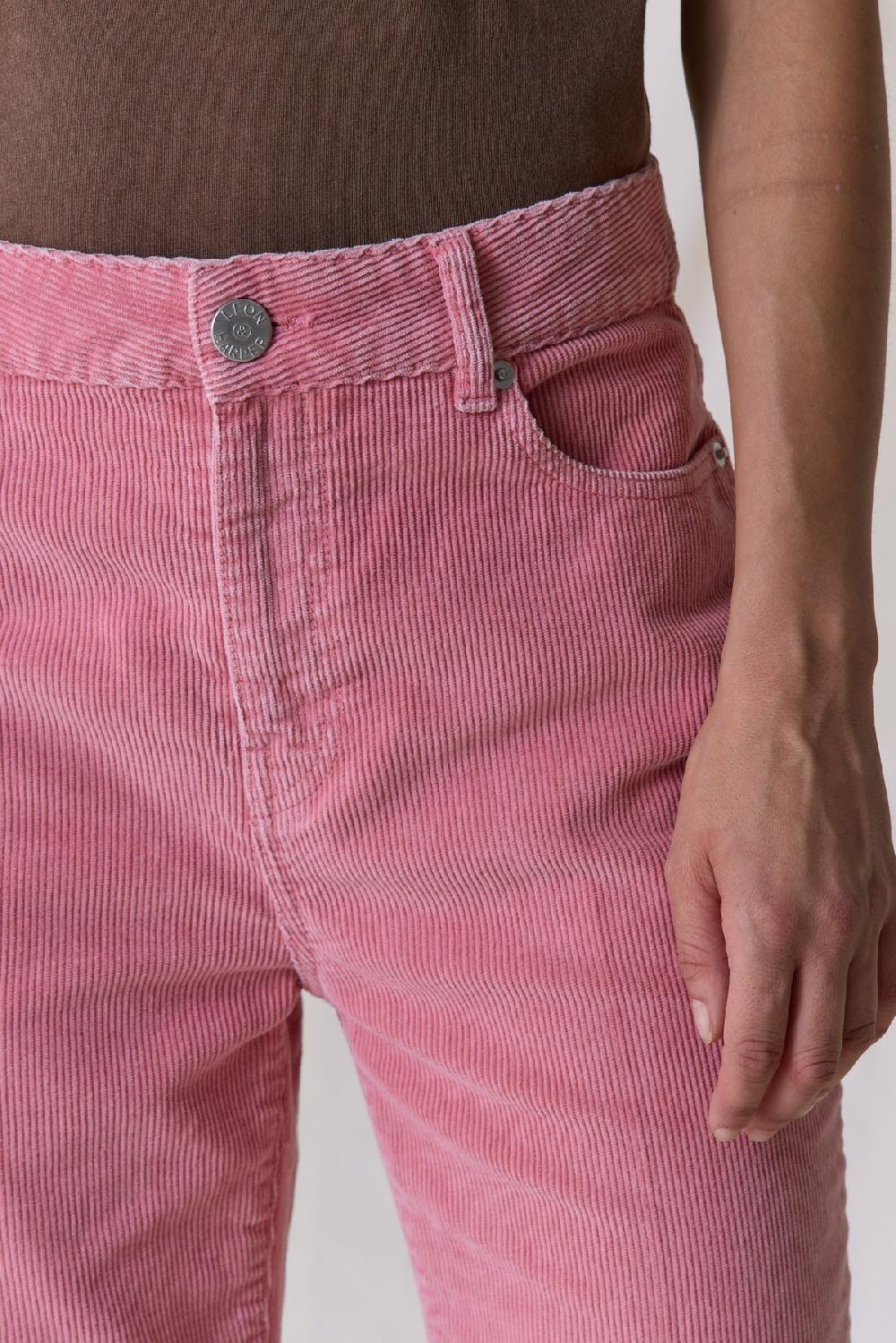 Leon & Harper Pantalon Pipou Plain Pink