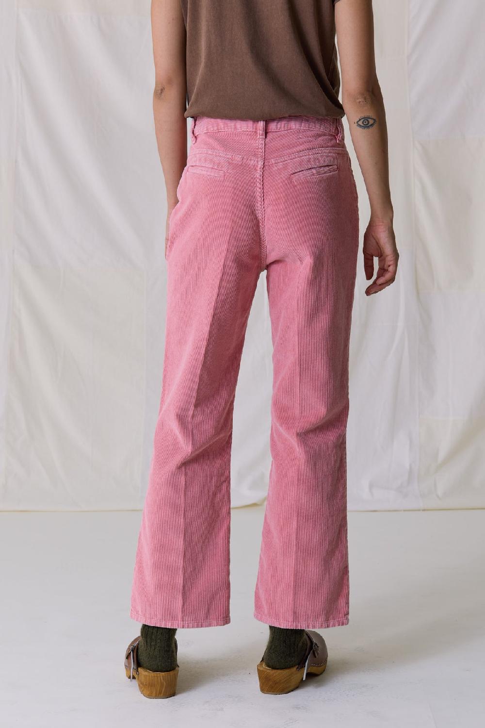 Leon & Harper Pantalon Pipou Plain Pink