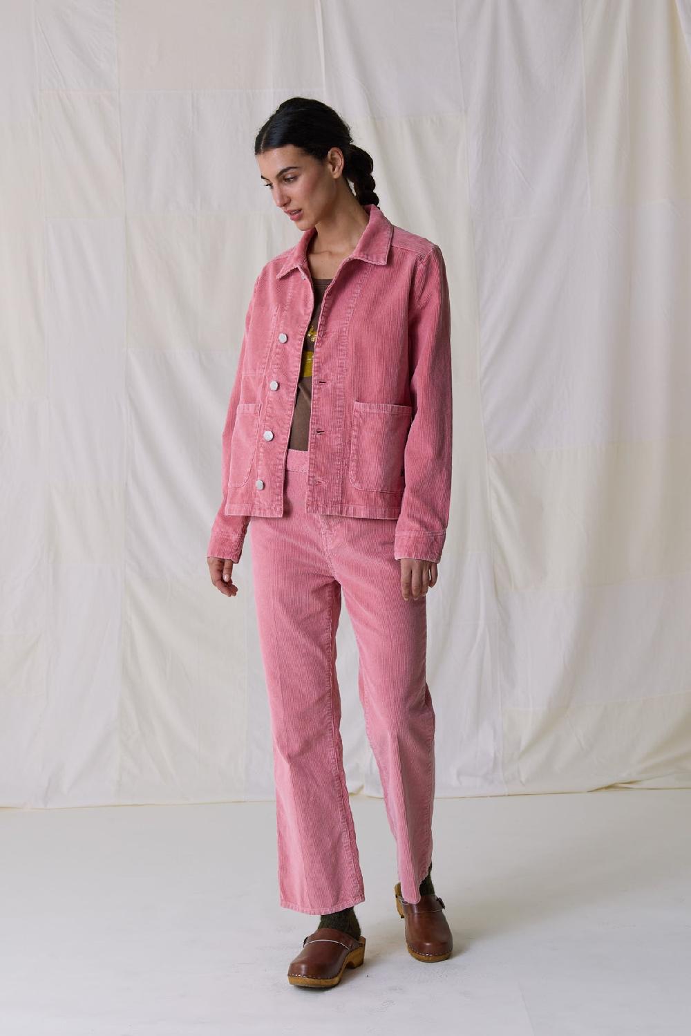 leon & harper Pantalon Pipou Plain Pink