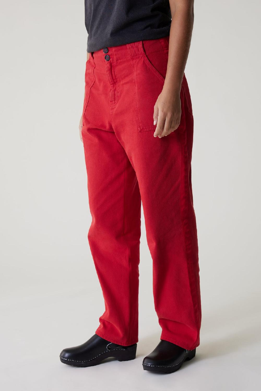 Leon & Harper Pantalon Pistil PLN Red