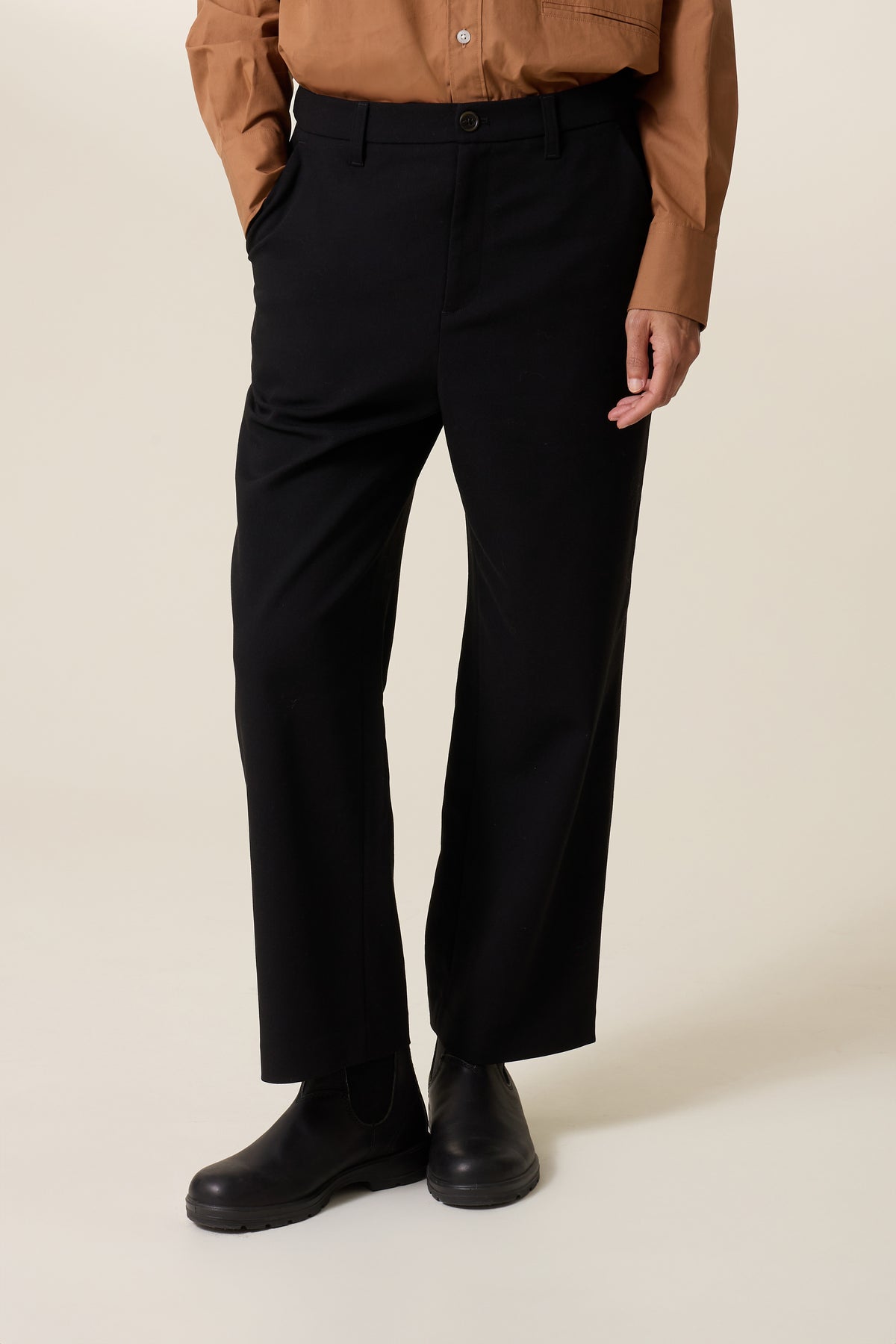 Leon & Harper Pantalon Placebo PLN Black