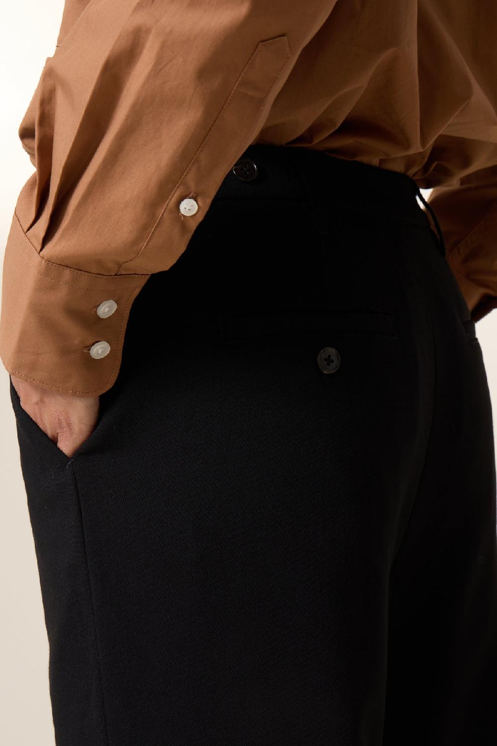 Leon & Harper Pantalon Placebo PLN Black