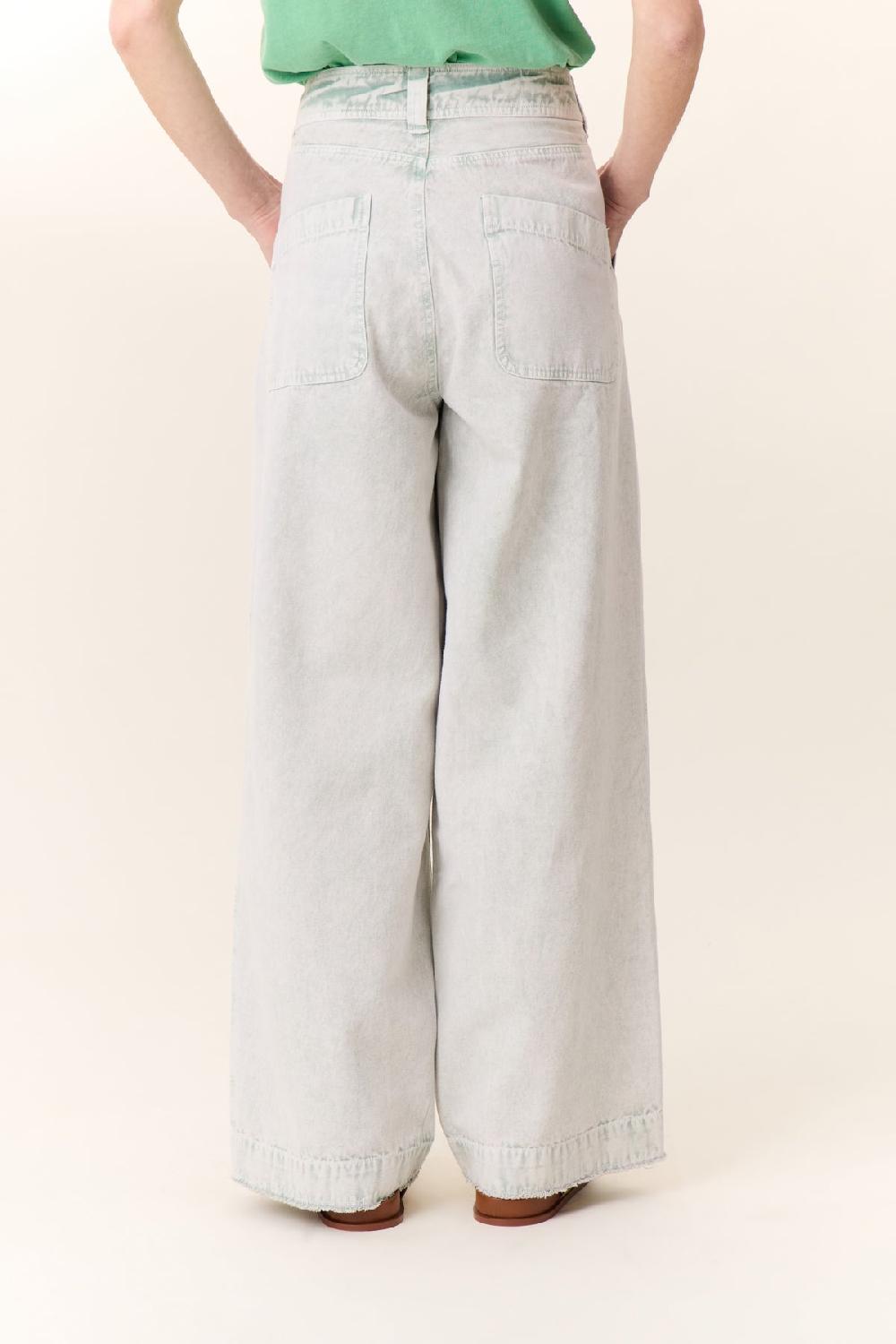 Leon & Harper Pantalon Prag Pl2 Green