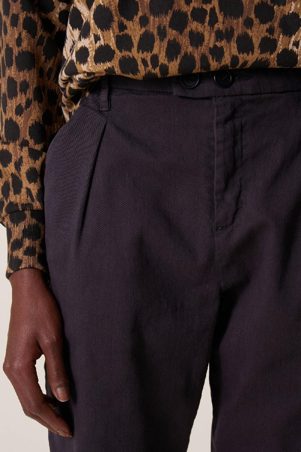 Leon & Harper Pantalon Prodige PL2 Charcoal