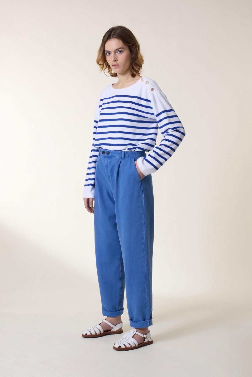 leon & harper Pantalon Prodige PL2 Sea