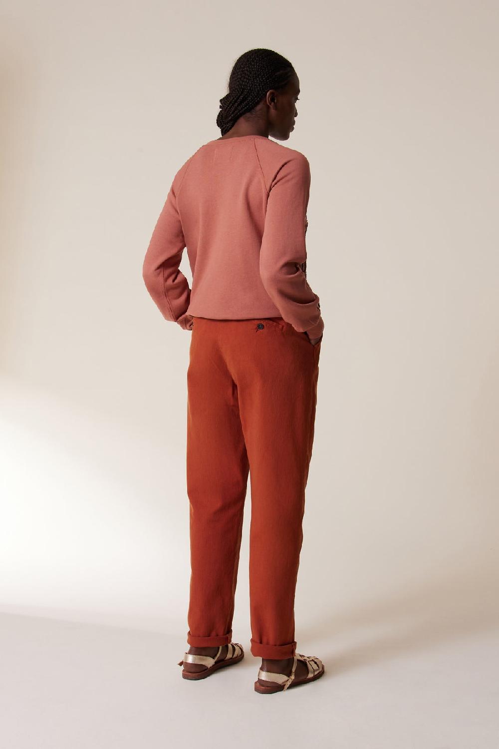 Leon & Harper Pantalon Prodige PL2 Terracotta
