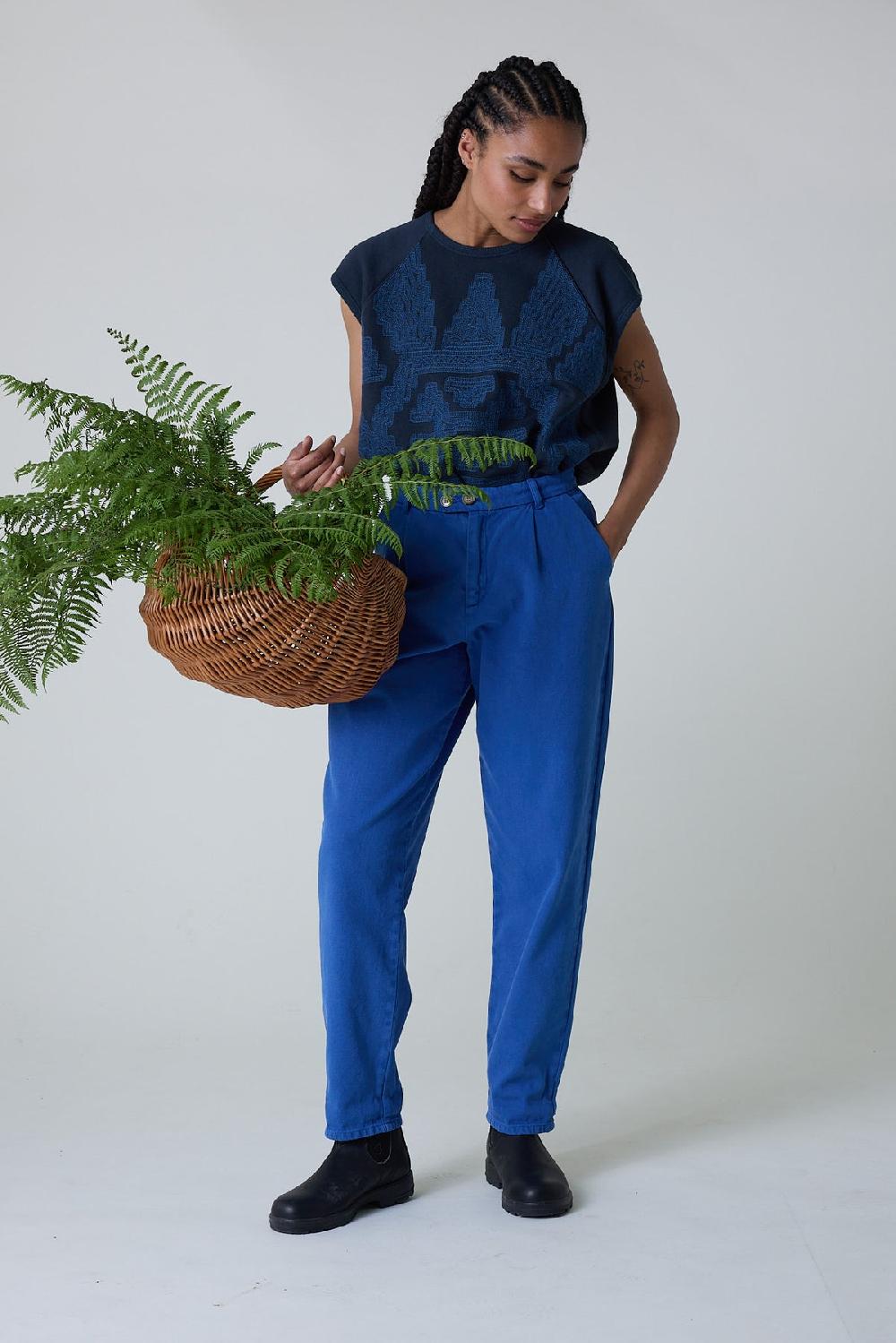 Leon & Harper Pantalon Prodige PLN Blue