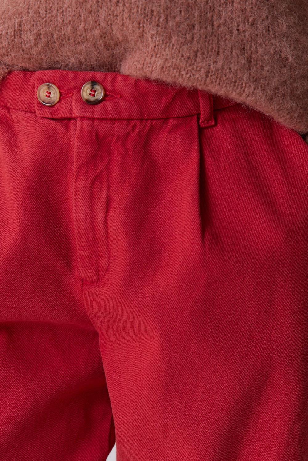 Leon & Harper Pantalon Prodige PLN Red