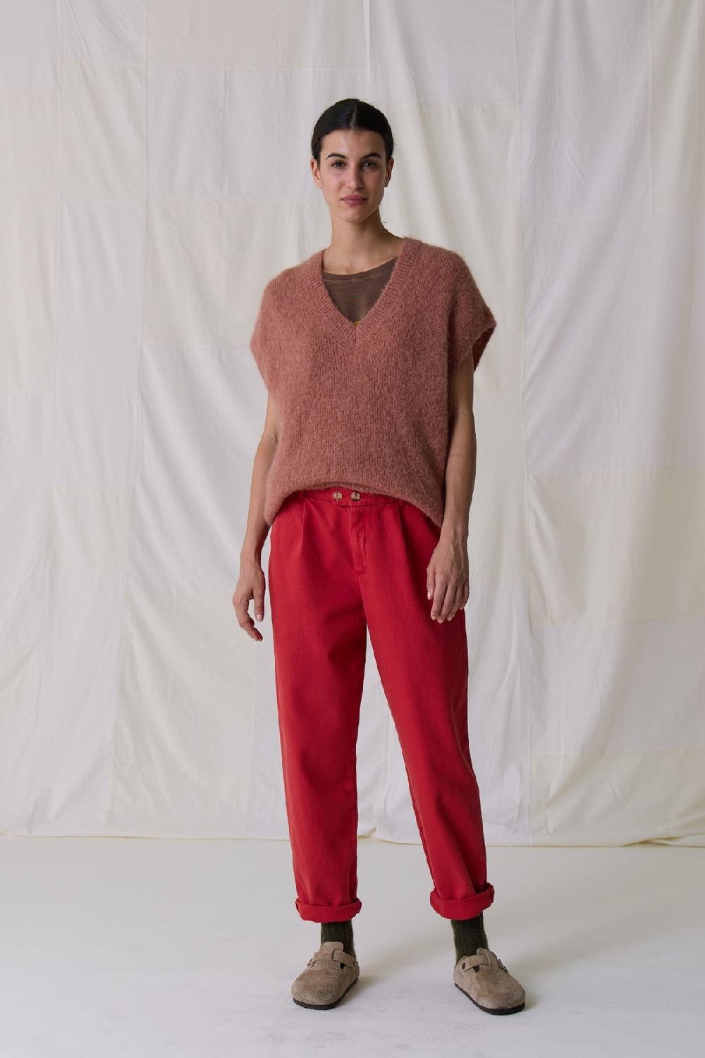 leon & harper Pantalon Prodige PLN Red