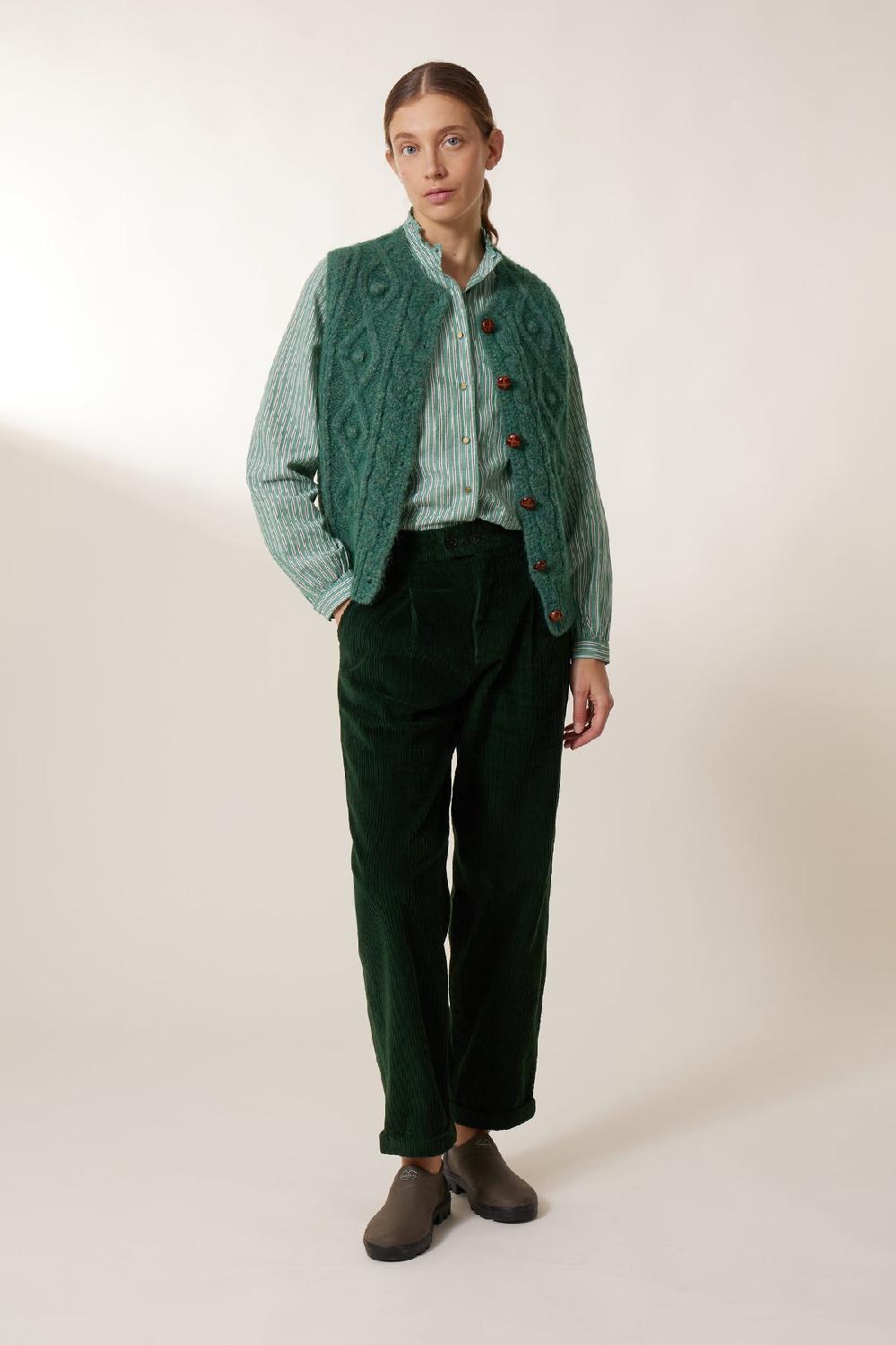 leon & harper Pantalon Prom PLN Green