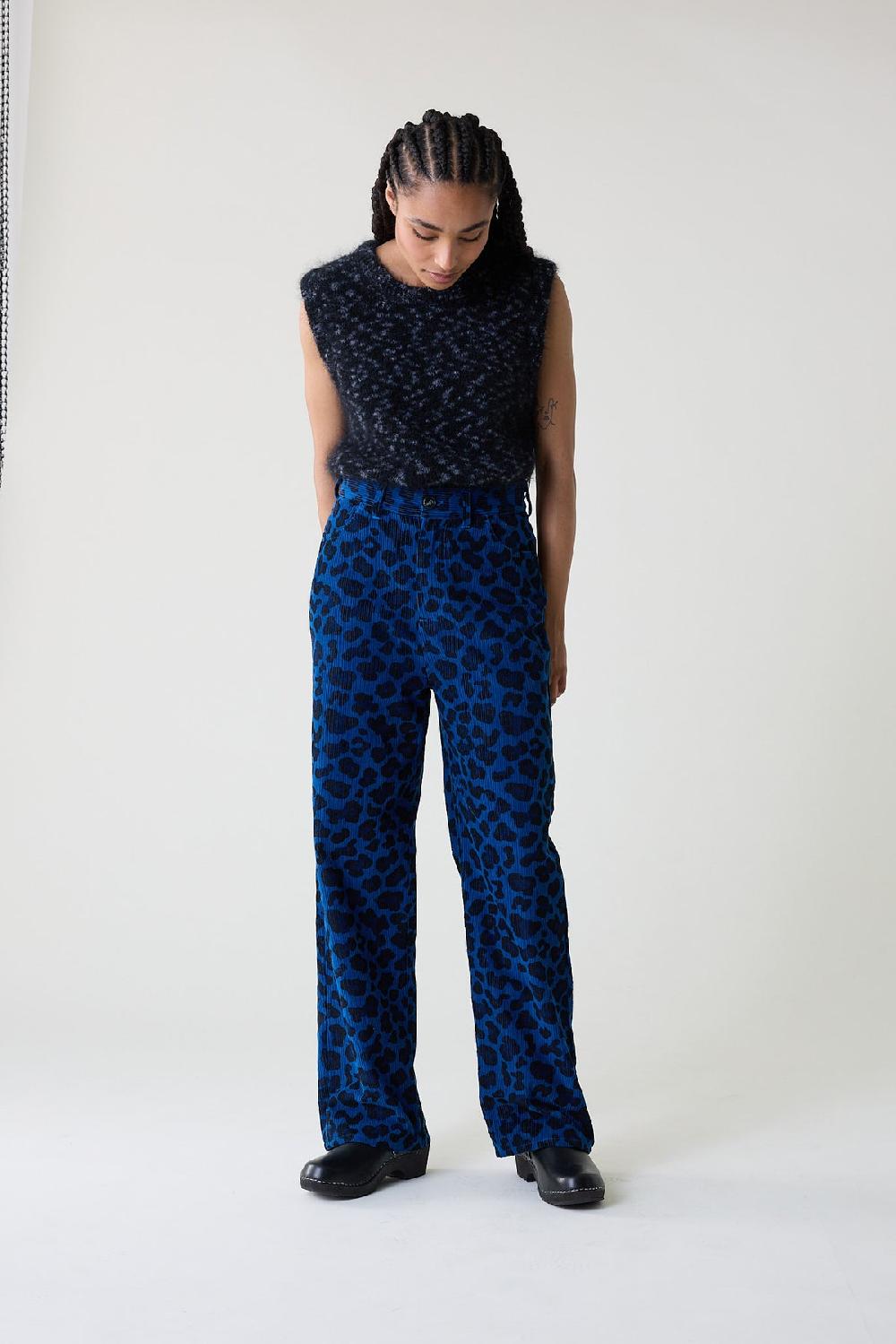 Leon & Harper Pantalon Puglia Wilde Blue