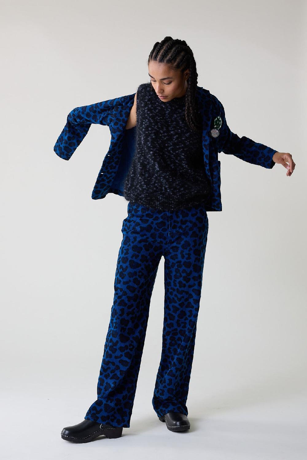 leon & harper Pantalon Puglia Wilde Blue