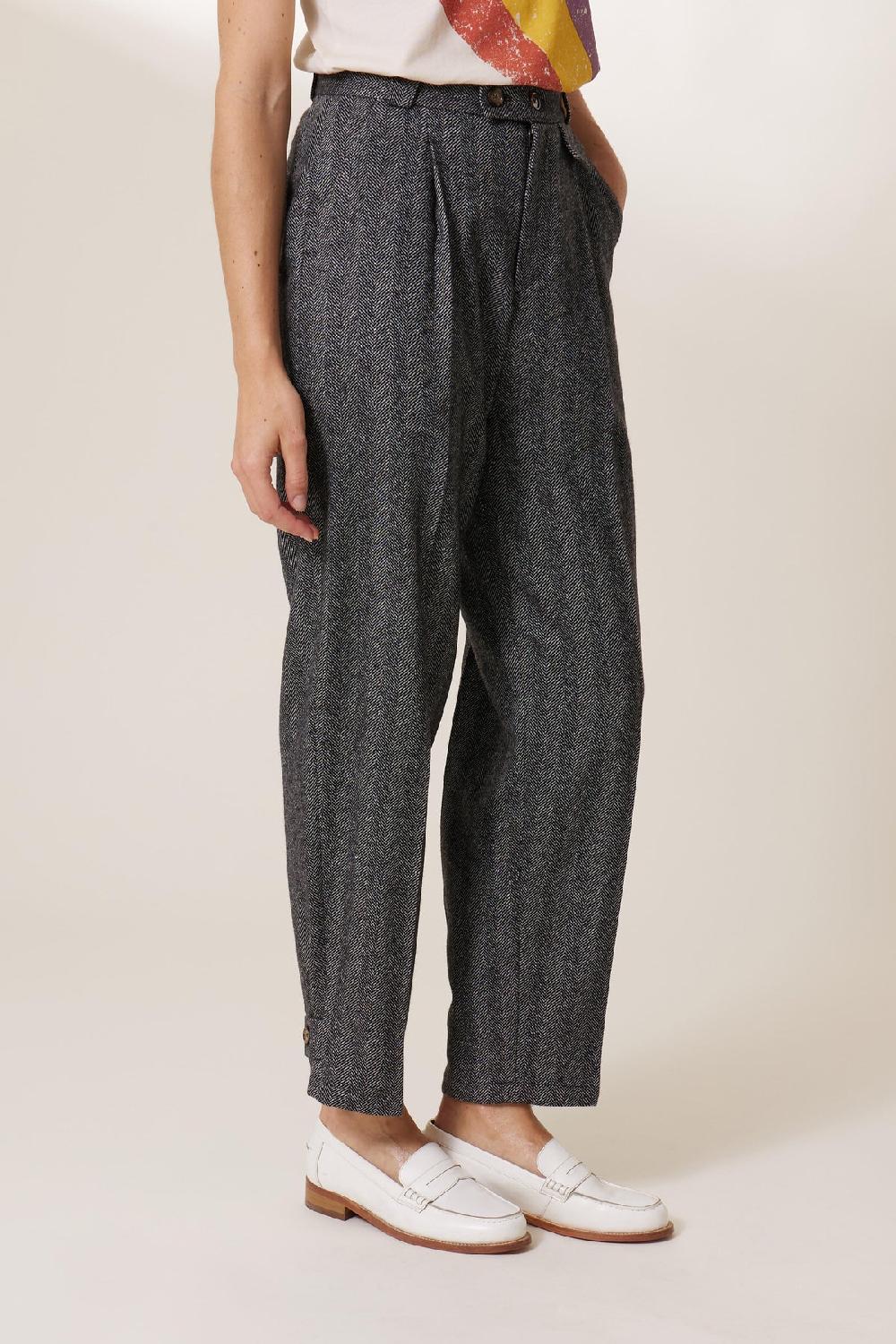 leon & harper Pantalon Pummy Chev Chevron