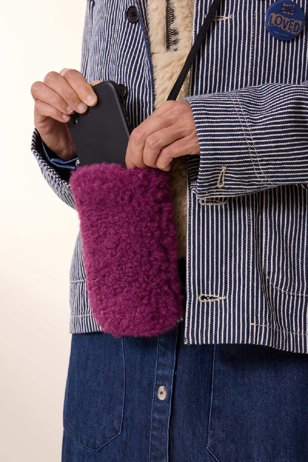 Leon & Harper Pochette Ostende PLN Purple