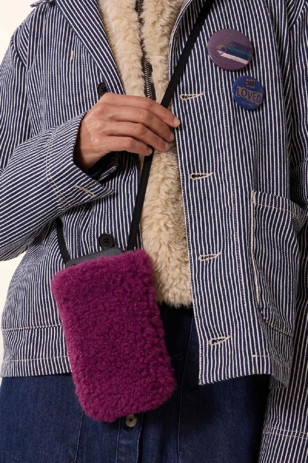 Leon & Harper Pochette Ostende PLN Purple