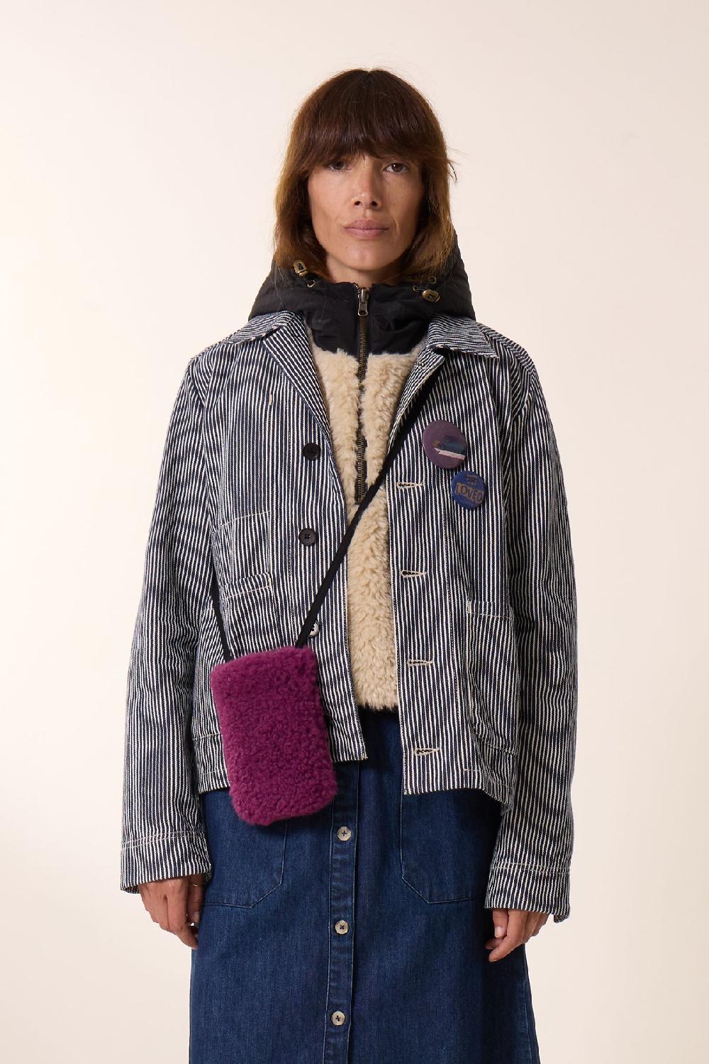 leon & harper Pochette Ostende PLN Purple