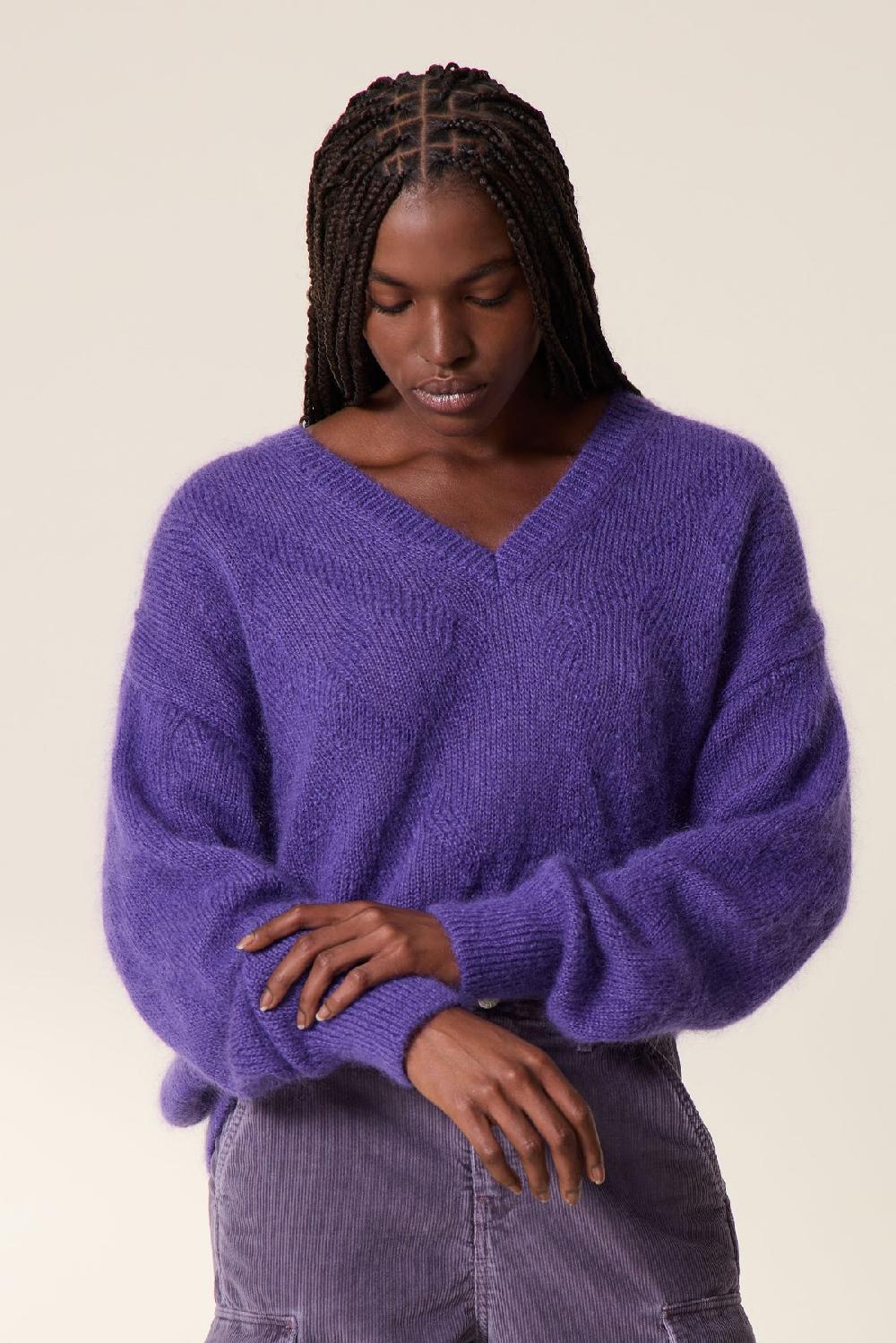 Leon & Harper Pull Malili PL Purple