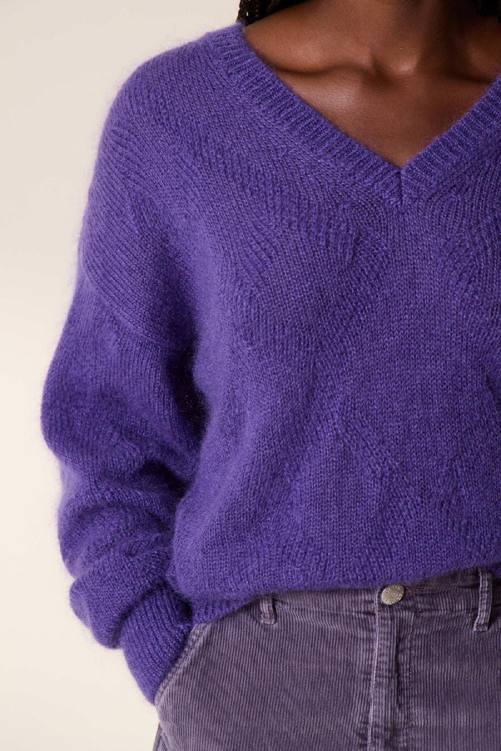 Leon & Harper Pull Malili PL Purple