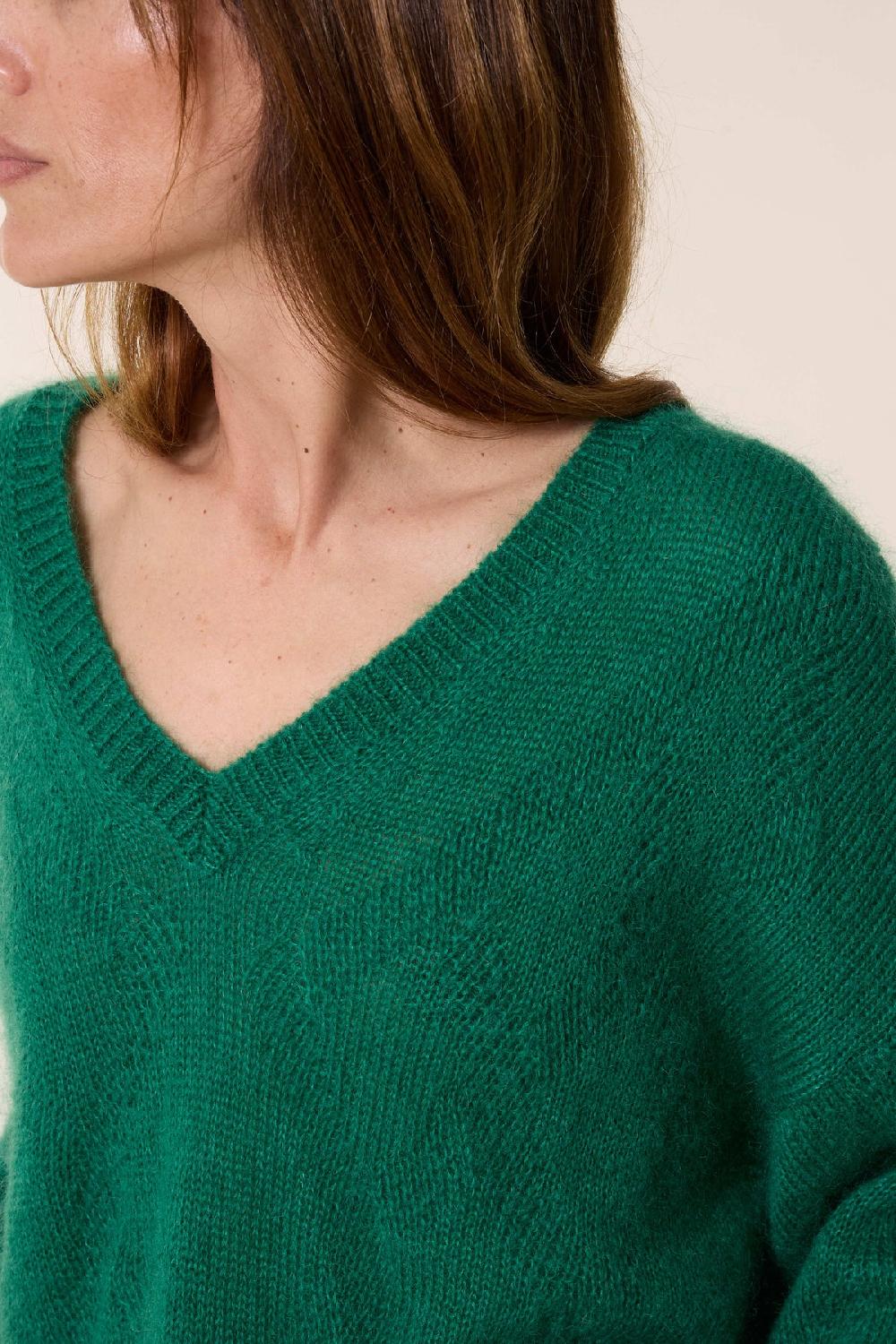 Leon & Harper Pull Malili PLN Green